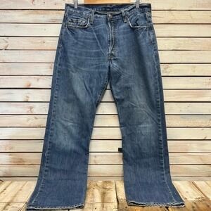 Vintage Levi's 501 Jeans Made in Mexico W34 L34 Button Fly 100% Cotton